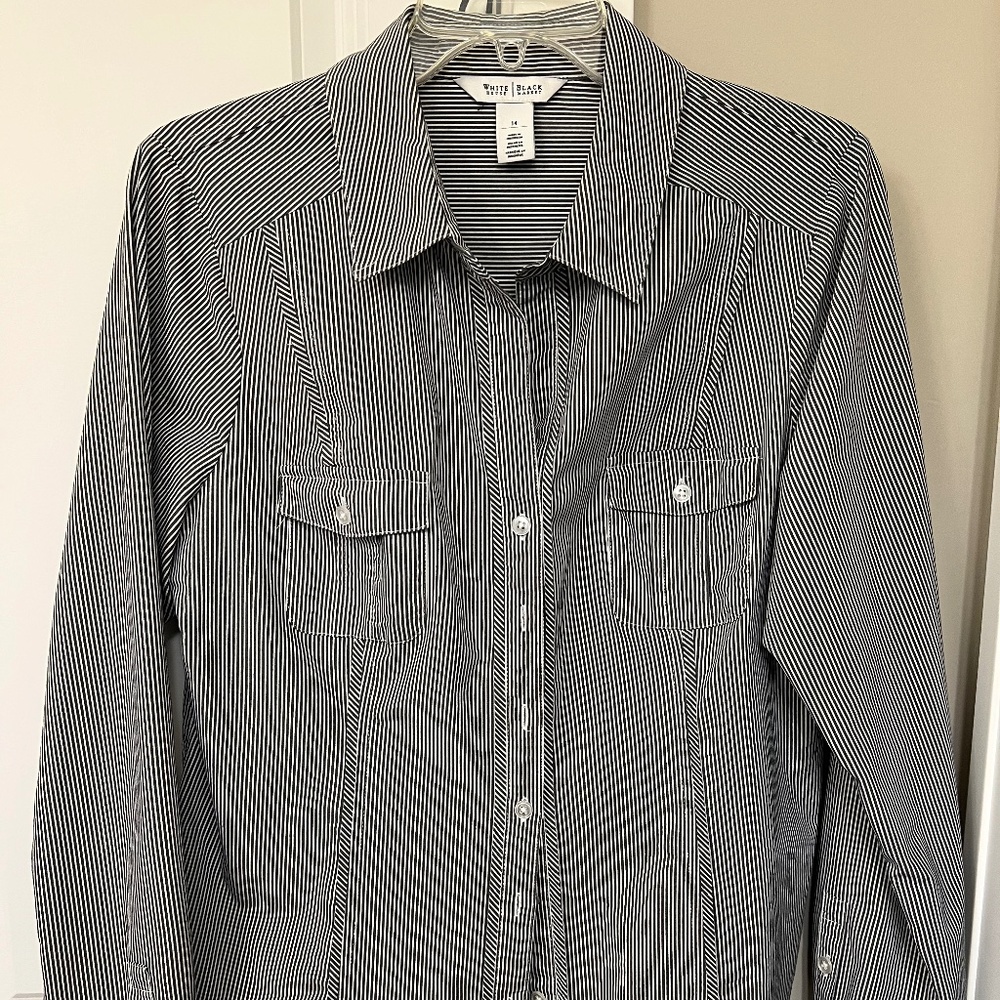 WHBM Ladies Button Down Size 14